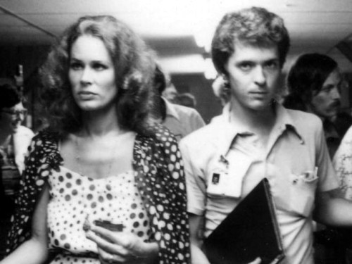 Karen Black And Me Backstage. There Was No Truth To The Rumor That She And I Were An Item. ~ Trabue Gentry