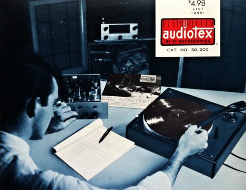 vinylespassion:  Audiotex - Stereo and Monophonic Audiotester. 