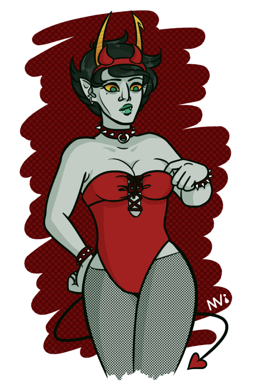 naughtyvixens:  also dedicated to owynsworld, sweeten-is-sick, and the anon who inexplicably asked for kanaya two days too late thanks for following babes!  i should get those screentone brushes back out