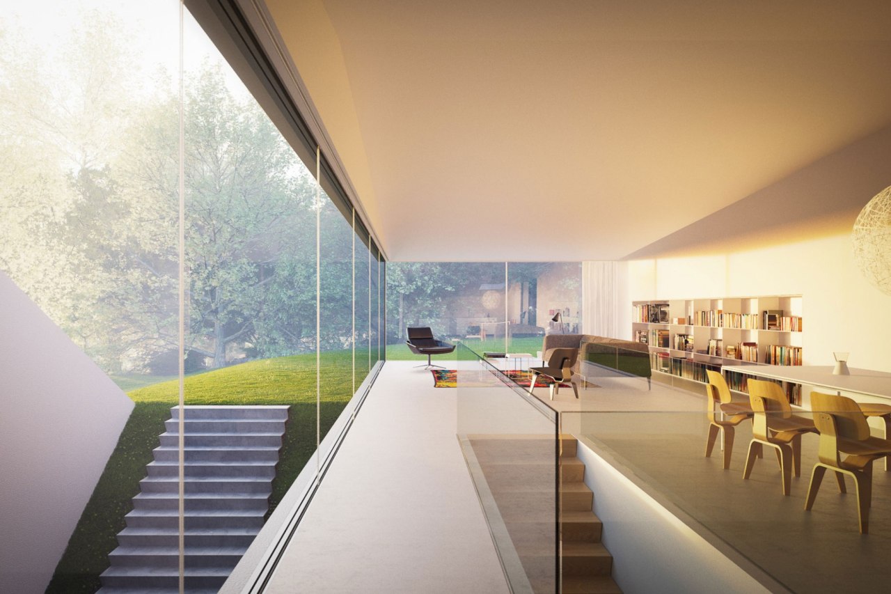 nonconcept:  House Hafner, located in southern Germany by Hornung &amp; Jacobi.