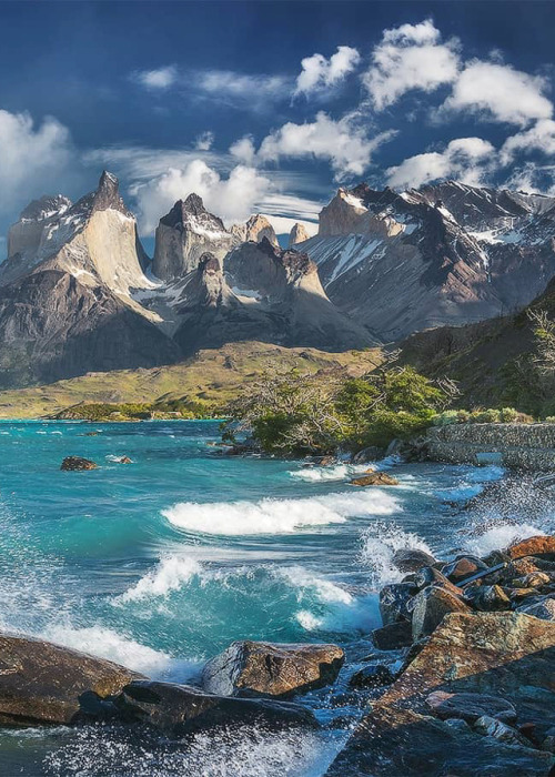 coiour-my-world: Windy day at Torres del Paine || danielkordan