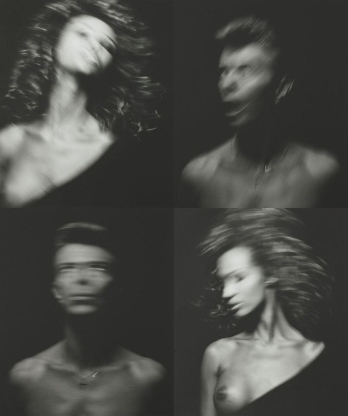 serafino-finasero - David Bowie and Iman by Victor Skrebneski,...