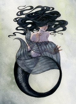 reneenault:  This Friday’s mermaid! 