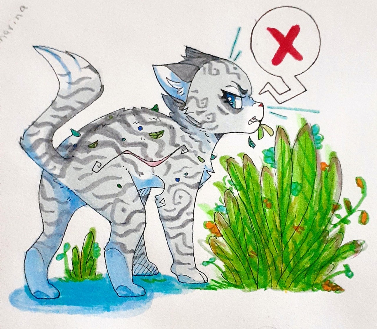 warrior cats jayFeather Athina Fany - Illustrations ART street