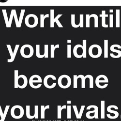 motivation-cf:  -THEN WORK TWICE AS HARD TO REMAIN THAT PERSON- #earlymorning #foodforthought #ambition #setthebar #thenraisethebar #opportunist #optimistic #facts #realtalk #gogetta #pushittothelimit #thenredline