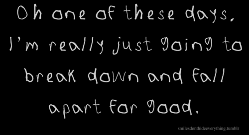 I'm fine, really.