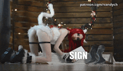 vandych:  Kitty Cat Katarina (sign gif Nfsw)Hi guys. Here’s Sign for the guys who supported me on December 1st. and chose this award.Check your private messages patreon =) https://www.patreon.com/vandych
