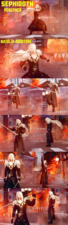 natalia-auditore: Sephiroth set Hairs: www.patreon.com/posts/37053951 Clothes + accs&nb