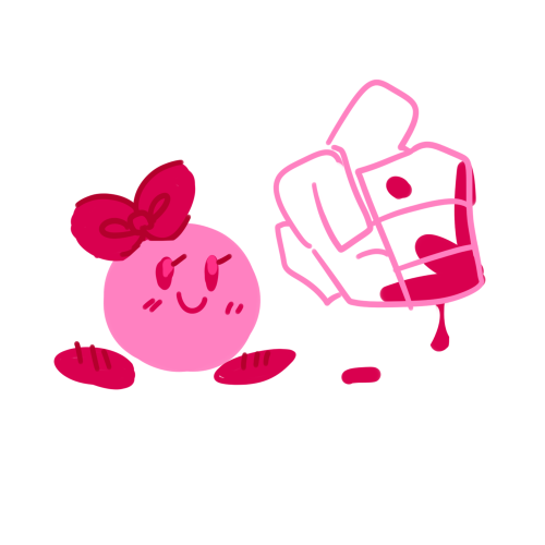 A Doodlepile Of Kurby And Marx I Drew One Time For Some Reason