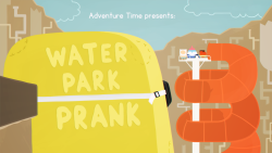 Water Park Prank - title carddesigned by