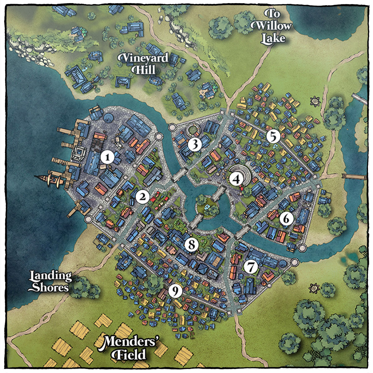 City Maps Dnd 5e 2-Minute Table Top — Gates' City Map Of Hayvyn Welcome To Hayvyn, A...