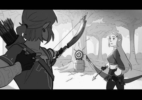 Yeah, I Played Hyrule Warriors And Had BOTW Withdrawals Ok. Have Some BOTW Art!