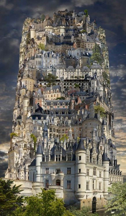 Jean-François Rauzier (French, b. 1952, Sainte-Adresse, France, based Paris) - 1: Babel 41 (Little I