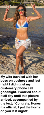 myeroticbunny:  My wife traveled with her