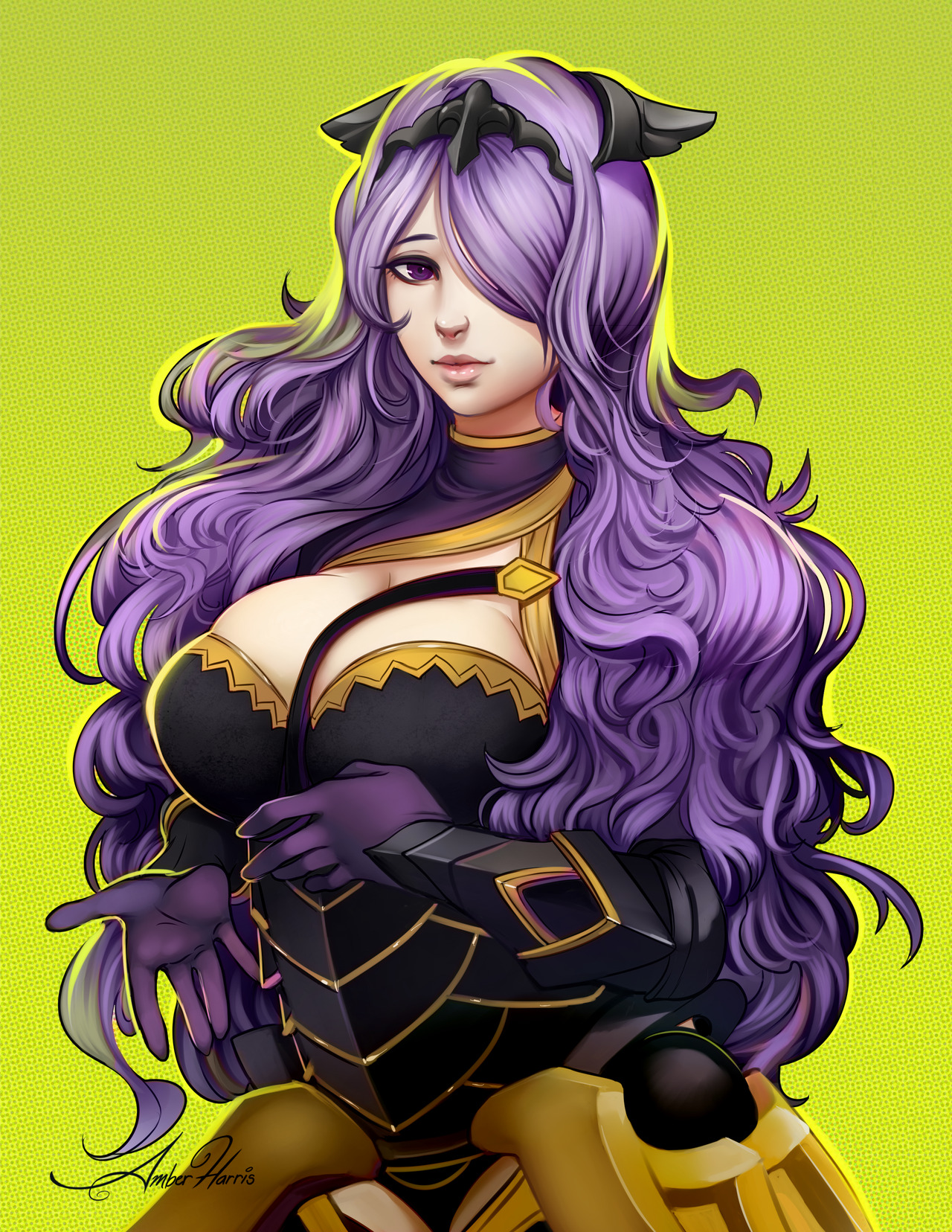 amberharrisart:So I just wanted to post this because two years ago I painted a Camilla