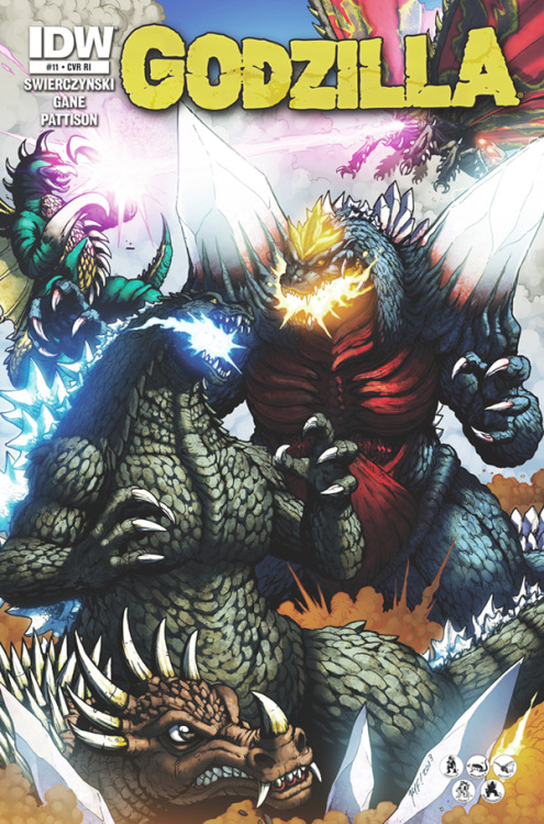 mechapsycho:  Godzilla cover 11 by *KaijuSamurai