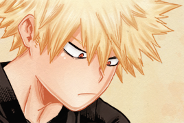 mikotoray:  Katsuki Bakugou for @kanekin