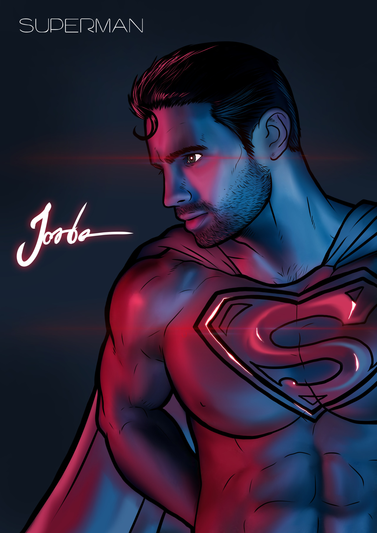 jordenarts:  MEN OF STEEL (ART BY JORDEN)