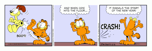 garfielddailyunoffical:December 31st 2016