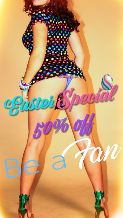 Easter Special! Be a fan for 50% off now! Few subs left. check out our IG @sibabes for link!!