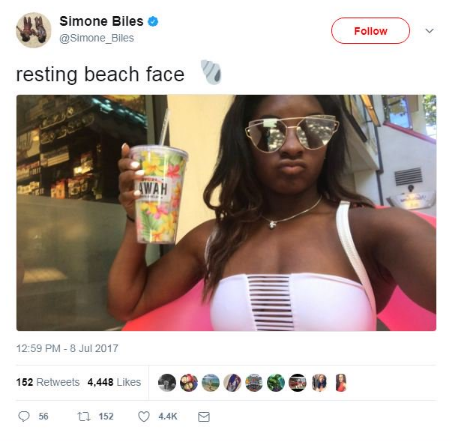 black-to-the-bones:  Simone Biles is a national treasure. She has a right to party and do whatever she wants. 