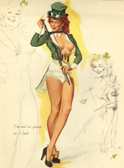pinups-and-powerful-girls:  Happy St. Patty’s