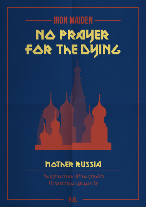 Minimalism + Iron Maiden - “No Prayer for the Dying”
