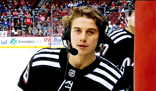 Jack Hughes - Pregame Apr 3, 2022