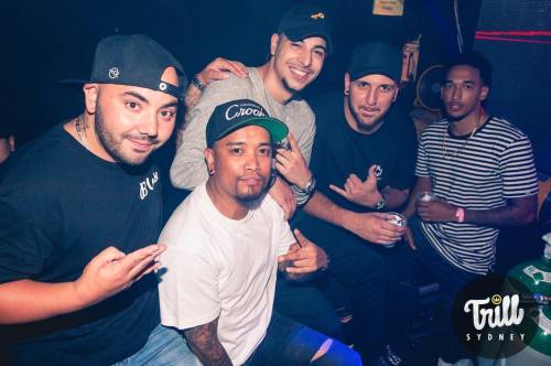 SQUAD OUT! #djangeljay #angeljay #trillsydney #trill #homies #fromlefttoright #djsamrai #beastmode #