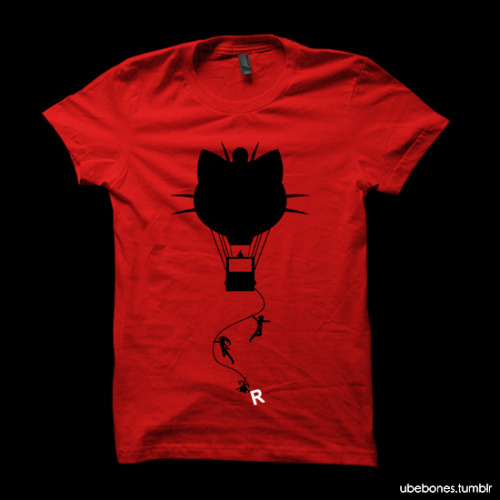 ubeblog:  “Team Rocket” by Ube Bones. t-shirts here   