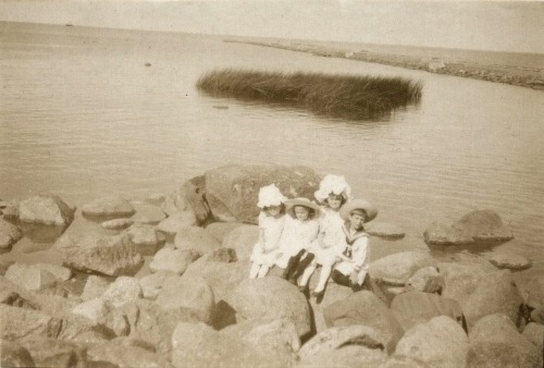 Grand Duchess Tatiana, Princess Irina Alexandrovna, Grand Duchess Olga, and Prince Andre Alexandrovi