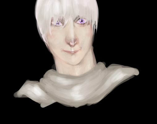 I tried to draw without any lineart to go by