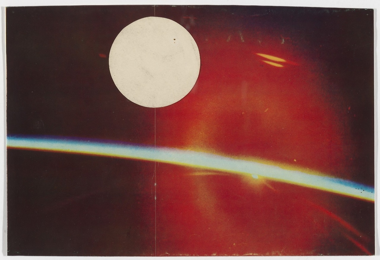 nobrashfestivity: Yutaka Matsuzawa. Untitled (White Circle Collage). c. 1967  more