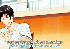 hakurens:  Reactions to Kuroko’s and Bakagami’s midterm results      