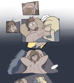 Themanwithnobats: Themanwithnobats:  Anon Comm Starring Some Big Mabs Some Big Dipper