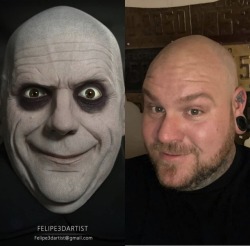 Shaved my head !! Now I look like uncle fester