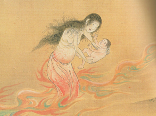 Spooky Folklore from Medieval Japan &mdash; The Legend of the Ubume,In Medieval Japanese folklore, t