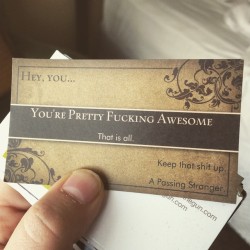 dexbonus:  My favorite business card in the stack