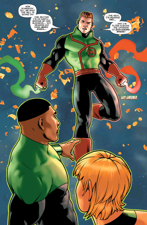 notagreenlantern:  Green Lantern: Lost Army #1I did not say “hey babe” out loud
