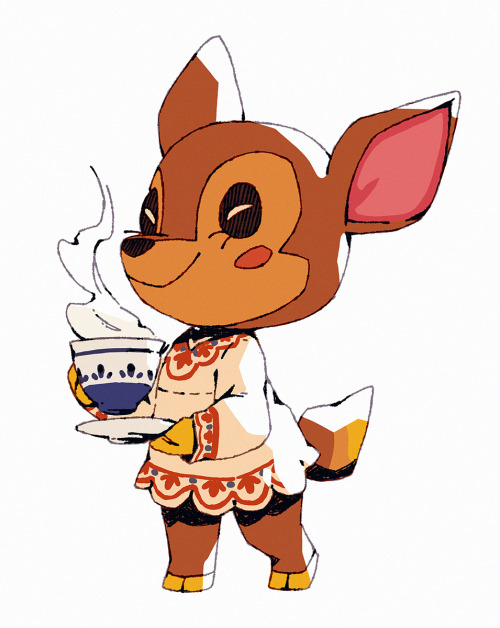 bluekomadori:A few Animal Crossing drawings, some old and some new