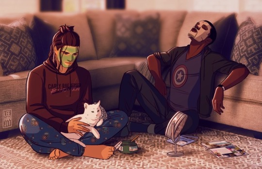 leehanji:  ‪Last month, on Patreon.com/leehanji‬‪Boys night in! So what if it’s 2pm on a Tuesday? What are you, a cop?‬