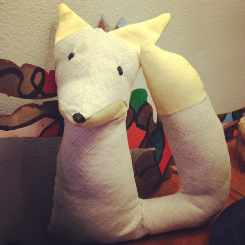First attempt at sewing a stuffed animal Lessons learned: 1.) Sewing curves is not that difficult, b