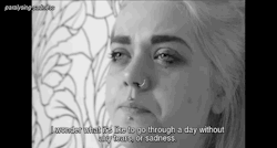 paralysing-sadness:  Reflections Reflect - a short film on depression