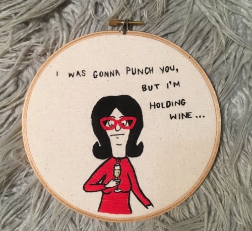 The Belchers, Bob’s Burgers by @embroiderybyjessi (on Instagram & FB) etsy.com/au/shop/embroider