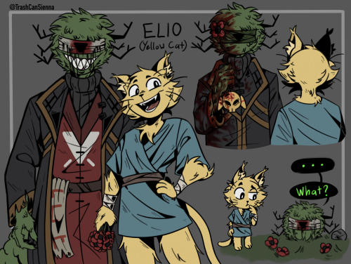 Lol, Lmao Even. Decided To Draw Leshy And My Yellow Cat Design