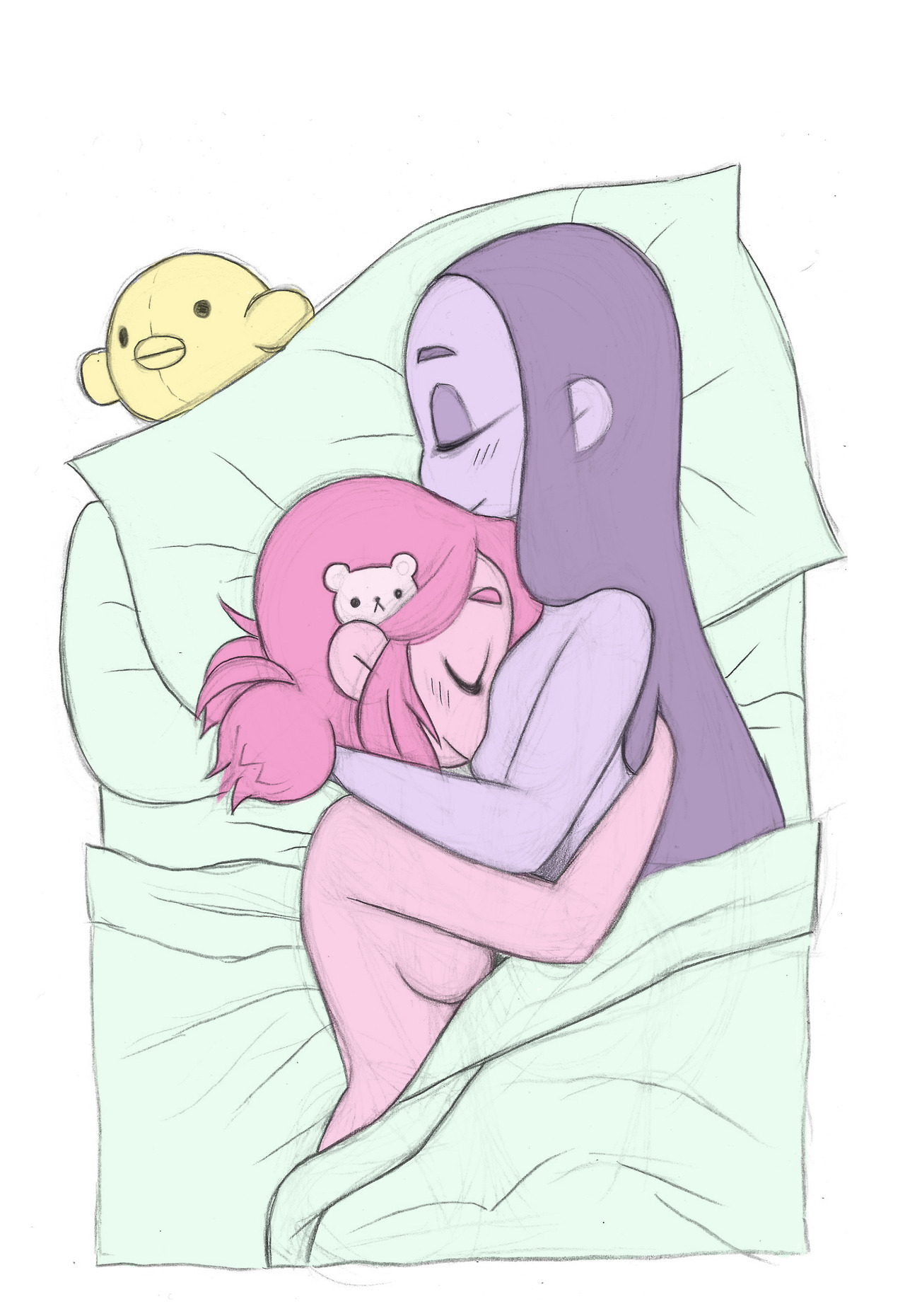neulinu-nsfw:  Cambrie and Sable drawings from anon requests. &lt;3Thank you