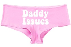 daddydomdoneright:  daddy-calls-me-little:   💕 panties 💕  daddy issues  choke me  yes daddy  spank me   I know a certain little one who’d love this  I NEED