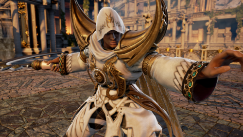 bandainamcous:The Dark Side of Karma returns! Armed with his Death Scythe, Zasalemel is back to claim his next victim in SOULCALIBUR VI. Pre-order your copy today @ bandainam.co/soulcaliburVI