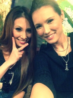 Nice Lesbian Sign Being Flashed There With Maria Ozawa&rsquo;s Friend Via Http://ameblo.jp/ozawamariaa/entry-11946396009.html