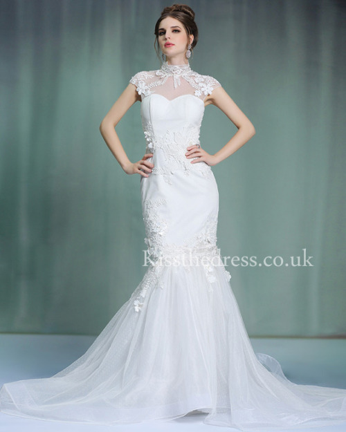 Design Vintage Mermaid Wedding Dresses Collection, New Arrival at Kissthedress.co.uk http://www.kiss